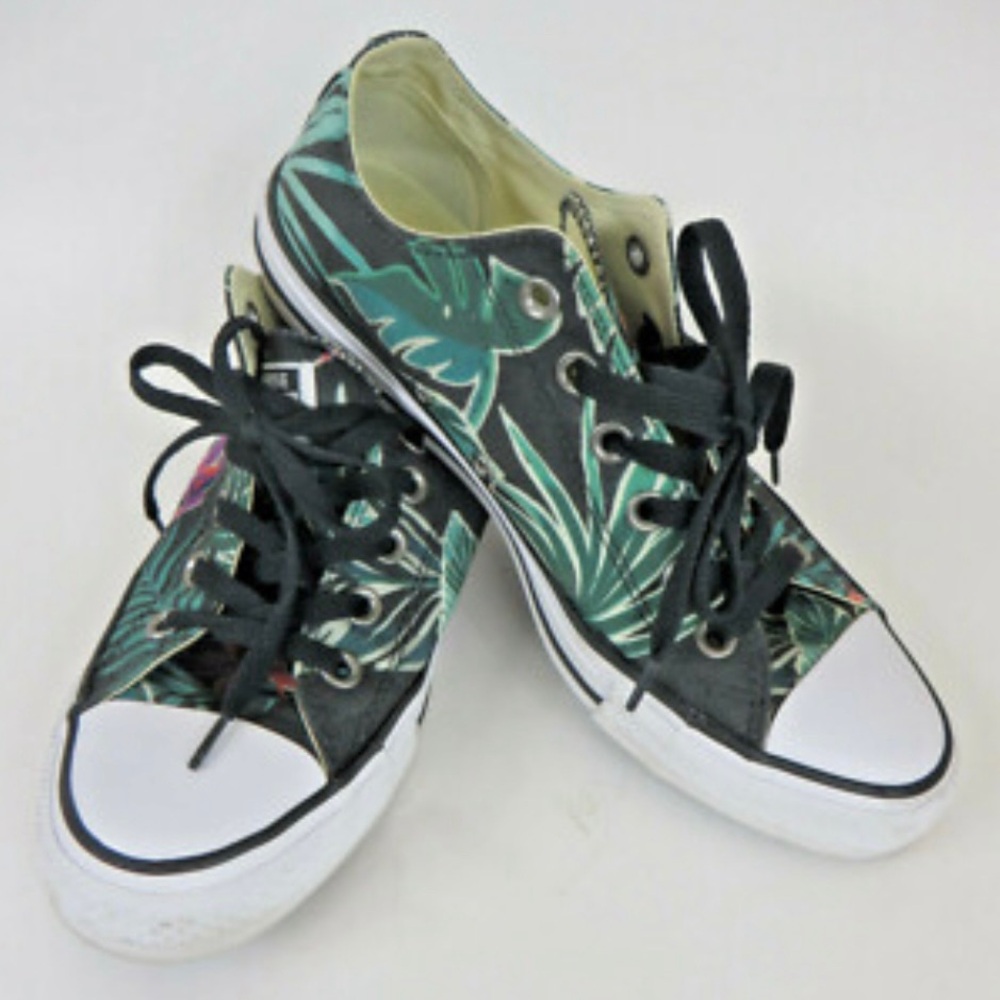 Converse All-Star  Tropical Print Low-Top Sneakers